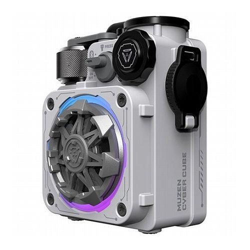 Muzen Cyber Cube Premium Bluetooth スピーカー ホワイト MW-PVXLI