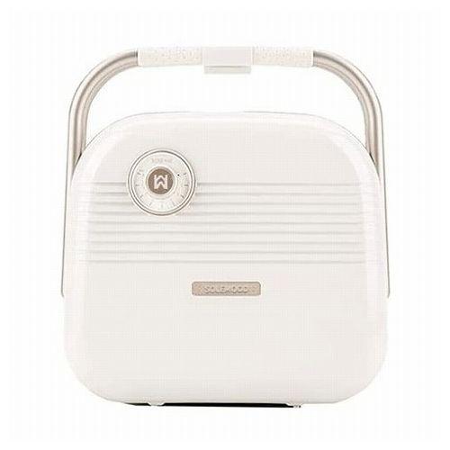 シン三海 ホットサンドメーカー 2枚 アイボリー solemood-hy-6602-hw