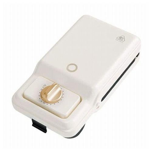 シン三海 ホットサンドメーカー タイマー ホワイト solemood-maker