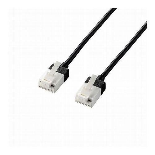5個セットエレコム LANケーブル/CAT6A/スーパースリム/爪折れ防止/10m/ブラック LD-GPASST/BK100X5 代引不可