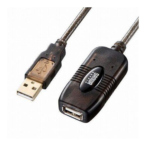5個セット サンワサプライ 5m延長USBアクティブリピーターケーブル KB-USB-R205NX5 代引不可