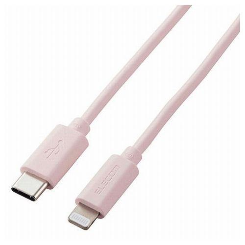 5個セット エレコム ライトニングケーブル Type-C-Lightning 1m ピンク U2C-APCL10PNX5 代引不可
