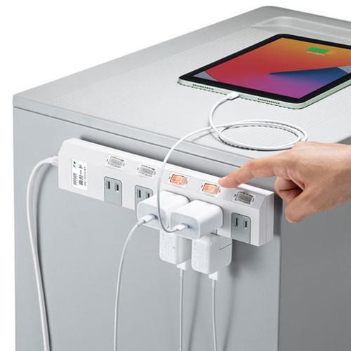 5個セット サンワサプライ 節電タップ TAP-SP2110SW-3X5 代引不可_3