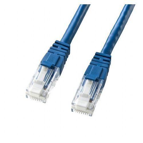 5個セット サンワサプライ つめ折れ防止カテゴリ6LANケーブル KB-T6TS-07BLNX5 代引不可