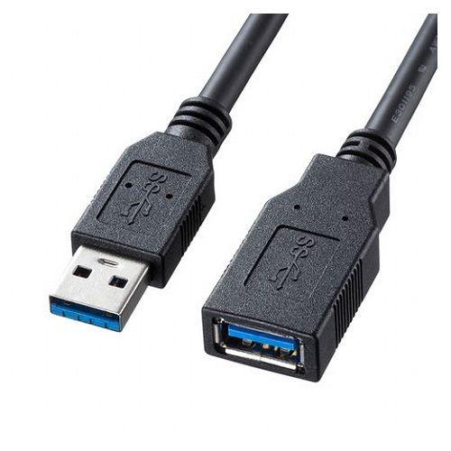 5個セット サンワサプライ USB3.0延長ケーブル0.5m KU30-EN05KX5 代引不可