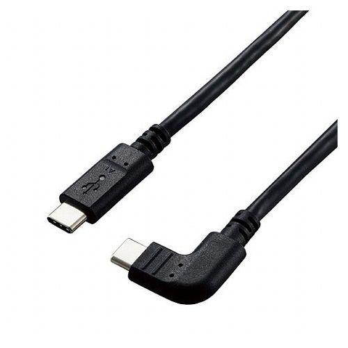 5個セット エレコム カメラ接続用L字USBケーブル Type-Cタイプ DGW-CCL40BKX5 代引不可