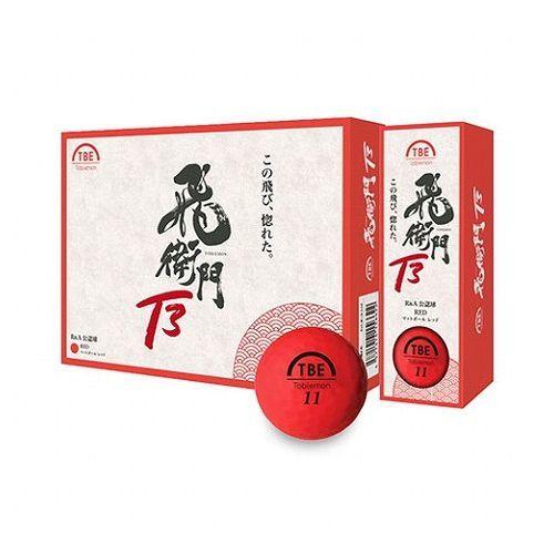 36 割引高評価の贈り物 12個セット Tobiemon 3ピースボール T3 マットレッド T 3bm Rx12 代引不可 ゴルフ スポーツ Europeancubicles Com