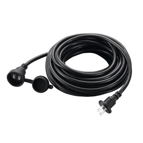 5個セット YAZAWA 防雨型延長コード1個口10mブラック H7RP1010BKX5 家電 照明器具 その他の照明器具 H7RP1010BKX5