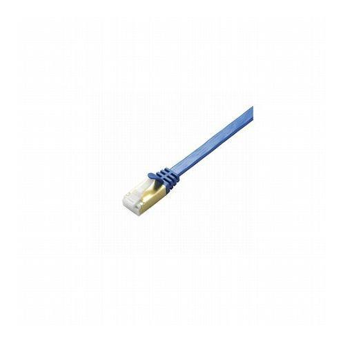 5個セット エレコム ツメ折れ防止フラットLANケーブル Cat7準拠 LD-TWSFT/BM20X5 代引不可
