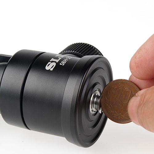 スリック SLIK SBH-255 DM ボールの動きと関わりなくカメラを取付・取り外し可能 SBH-255-DM 代引不可の画像