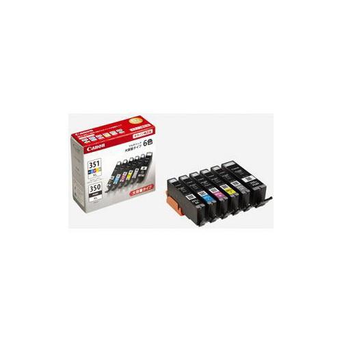 Canon BCI-351XL+350XL/6MP 純正 インクタンク 大容量 6色マルチ
