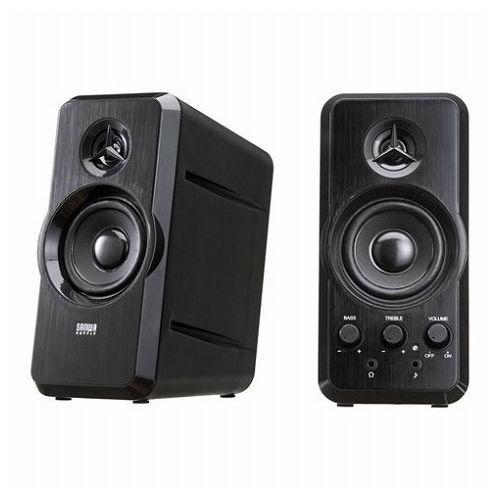 サンワサプライ マルチメディアスピーカー MM-SPL6BKN 代引不可