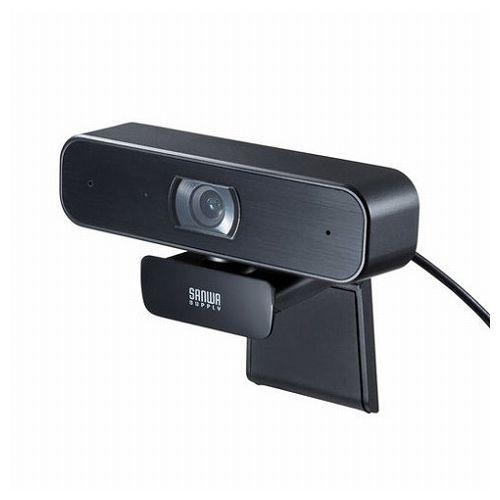 格安人気 サンワサプライ 代引不可 CMS-V64BK ステレオマイク内蔵WEBカメラ Webカメラ