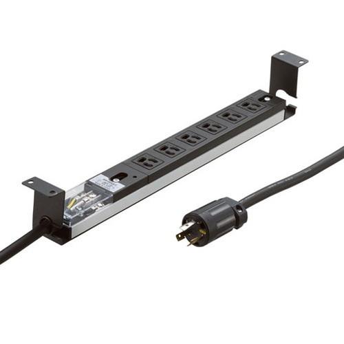 サンワサプライ サーバーラック用コンセントバー1U TAP-SVSL206-1U 代引不可_2