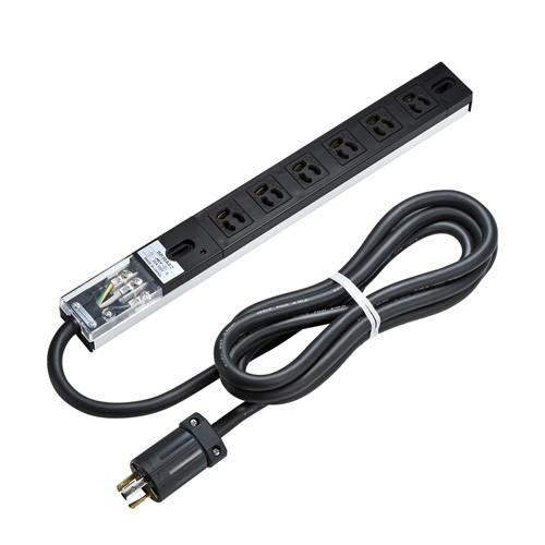 サンワサプライ 19インチサーバーラック用コンセント 20A TAP-SVSL206 代引不可