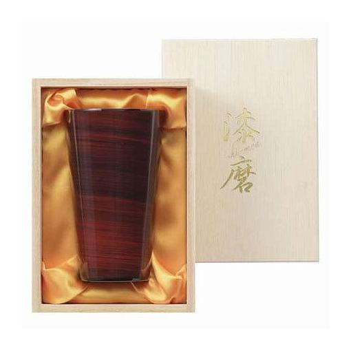 漆磨 ストレートタンブラー 暁月 約φ75×125mm 22606003 代引不可の画像