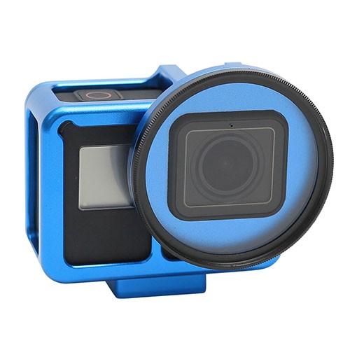 エツミ GoPro HERO7対応 アクションメタルプロテクターカバー ブルー VE-2222 代引不可｜recommendo｜02