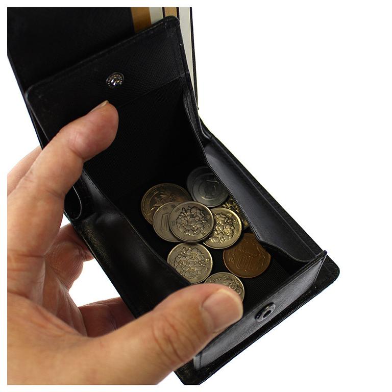 FRUH カーボン2つ折りウォレット GL27 日本製 カーボンシート 牛革 ブラック 黒 財布 通勤 通学(代引不可)【送料無料】 FRUH カーボン2つ折りウォレット GL27 日本製 カーボンシート 牛革