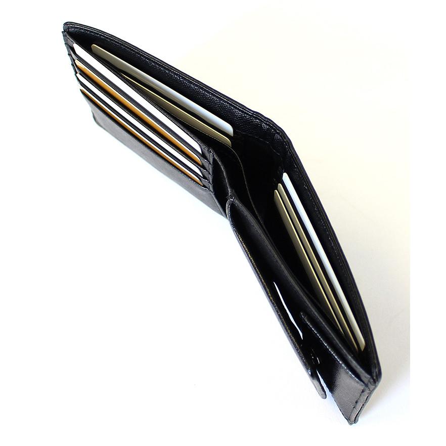 FRUH カーボン2つ折りウォレット GL27 日本製 カーボンシート 牛革