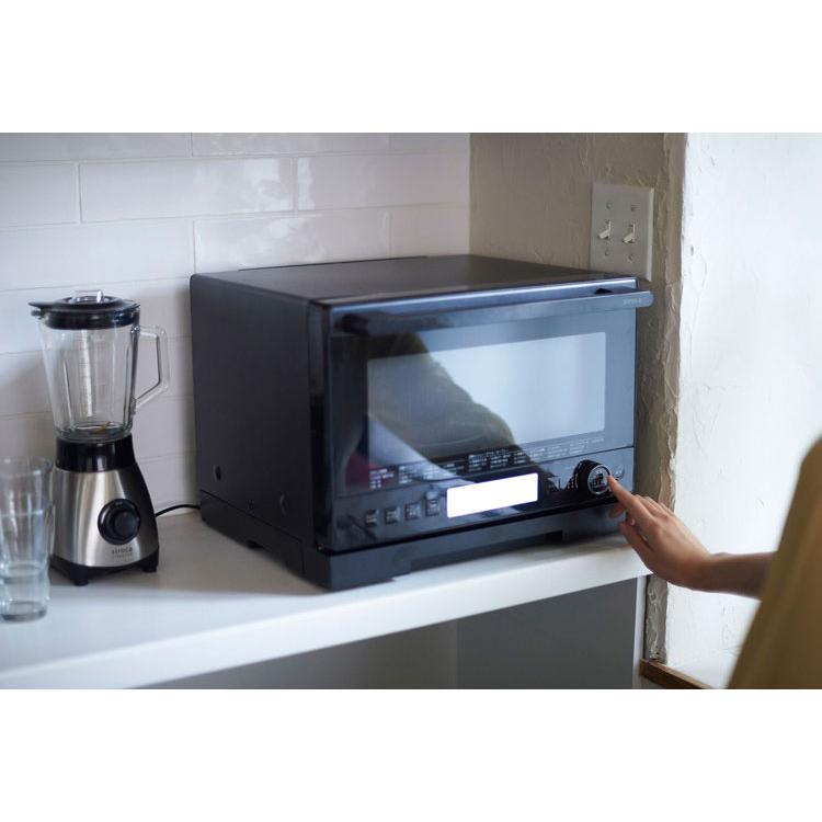 シロカ ヘルツフリーオーブンレンジ SX-20G151 K ブラック フラット  