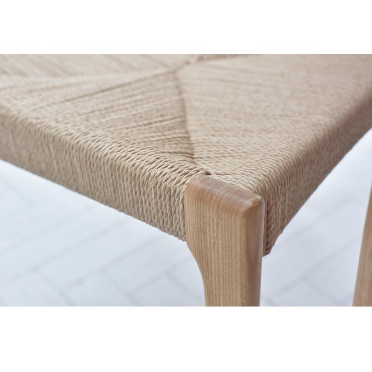 ペーパーコード ダイニングチェア 木製 木脚 ACE-73 東谷 スツール