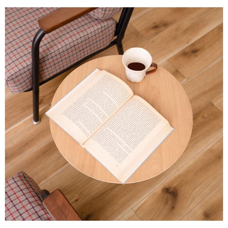 サイドテーブル ラウンド 丸型 幅40cm 高さ50cm 花台 植木台 シングル