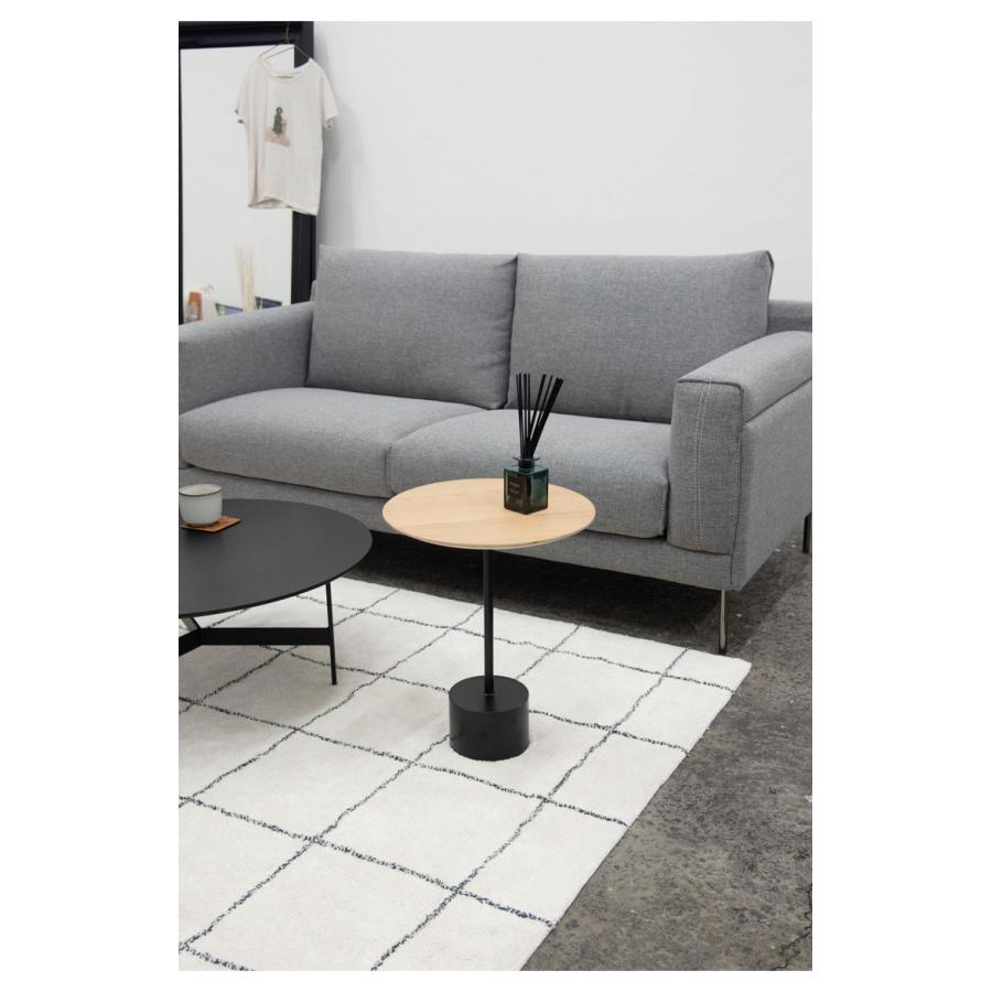 サイドテーブル ラウンド 丸型 幅40cm 高さ50cm 花台 植木台 シングル