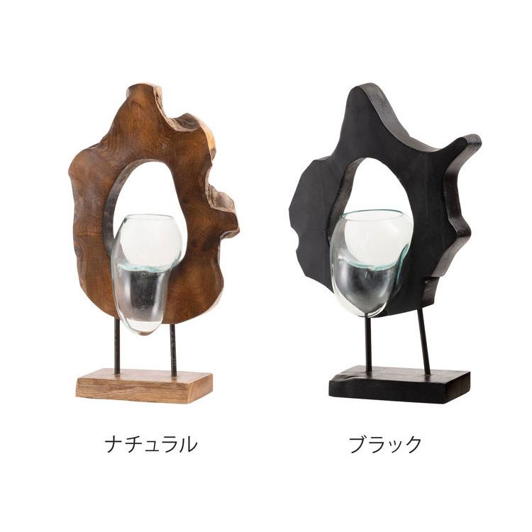 ガラスオブジェ オブジェ ガラス 置物 天然木 インテリア アート ガラスオブジェ オブジェ ガラス 置物 天然木 インテリア アート