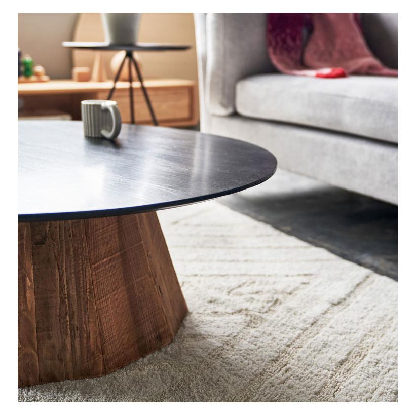 ローテーブル 幅90cm 天然木 古材 センターテーブル リビングテーブル