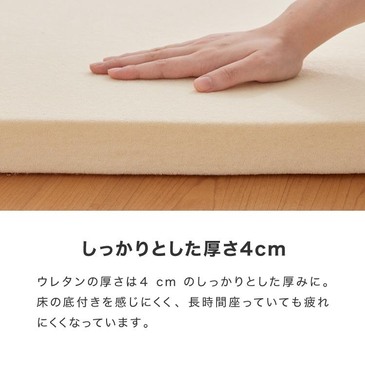 リコメン堂 ごろ寝マット 折りたたみ 3つ折り 高反発 体圧分散 長