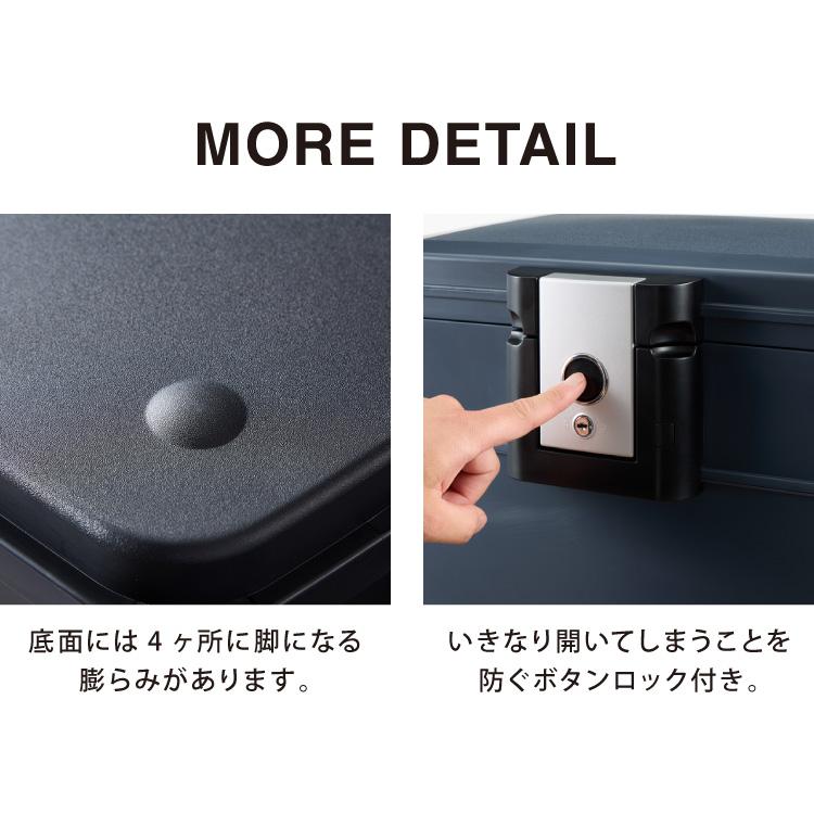 金庫 耐火 防水 家庭用 耐火金庫 手提げ 16.8L A4サイズ パスポート