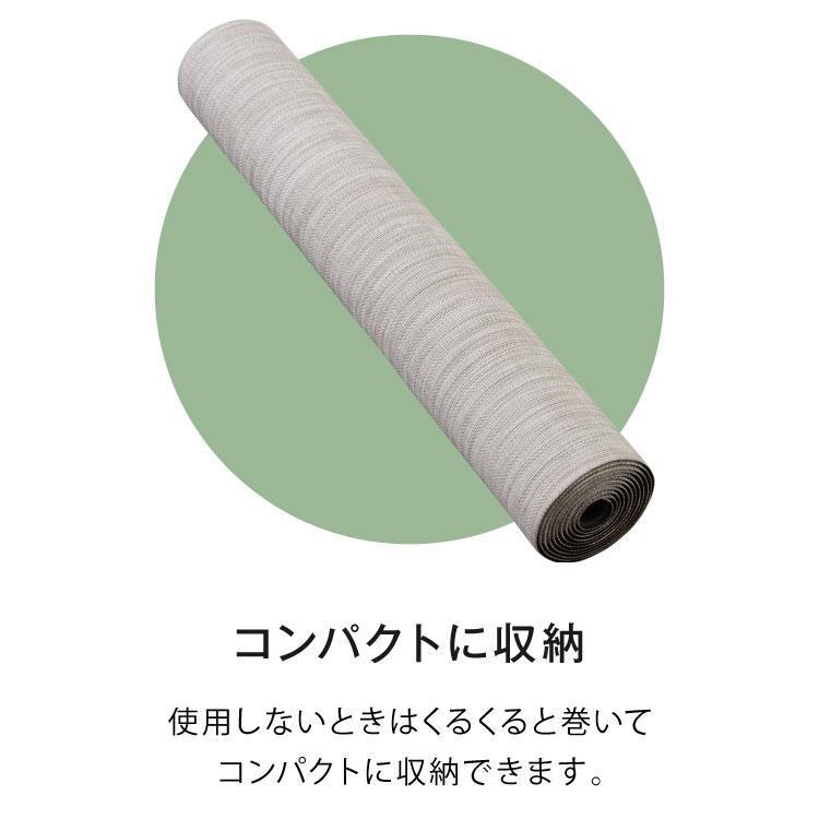 リコメン堂 キッチンマット 150cm 拭ける 60×150 厚さ3mm 撥水 防汚