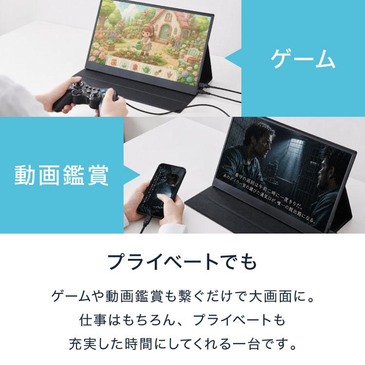 simplus モバイルモニター15.6インチ 1920*1080 モバイルディスプレイ