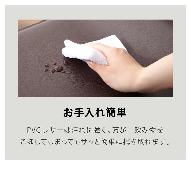 カウンターチェア 2脚セット ガス式昇降 PVCレザー 高さ調節可 無段階 昇降式 ホワイト ブラウン ブラック 回転式 スチール おしゃれ モダン シンプル イス｜recommendo｜12