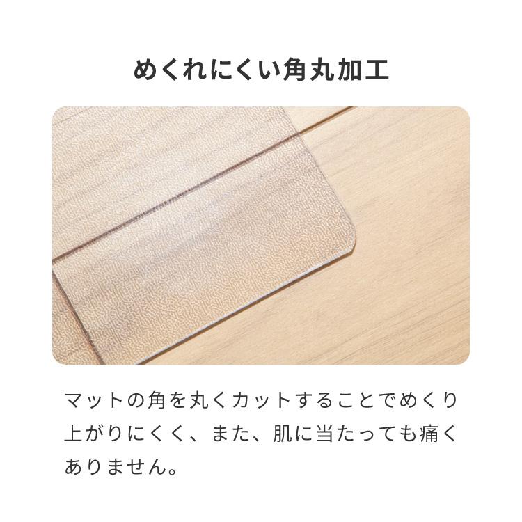 リコメン堂 キッチンマット 100×270cm クリア 透明 1.5mm厚 PVC PVC