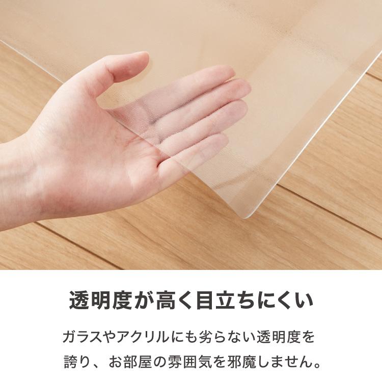 冷蔵庫マット PVC XXL 74×86cm 2mm厚 フリーカット 防カビ 抗菌 床保護