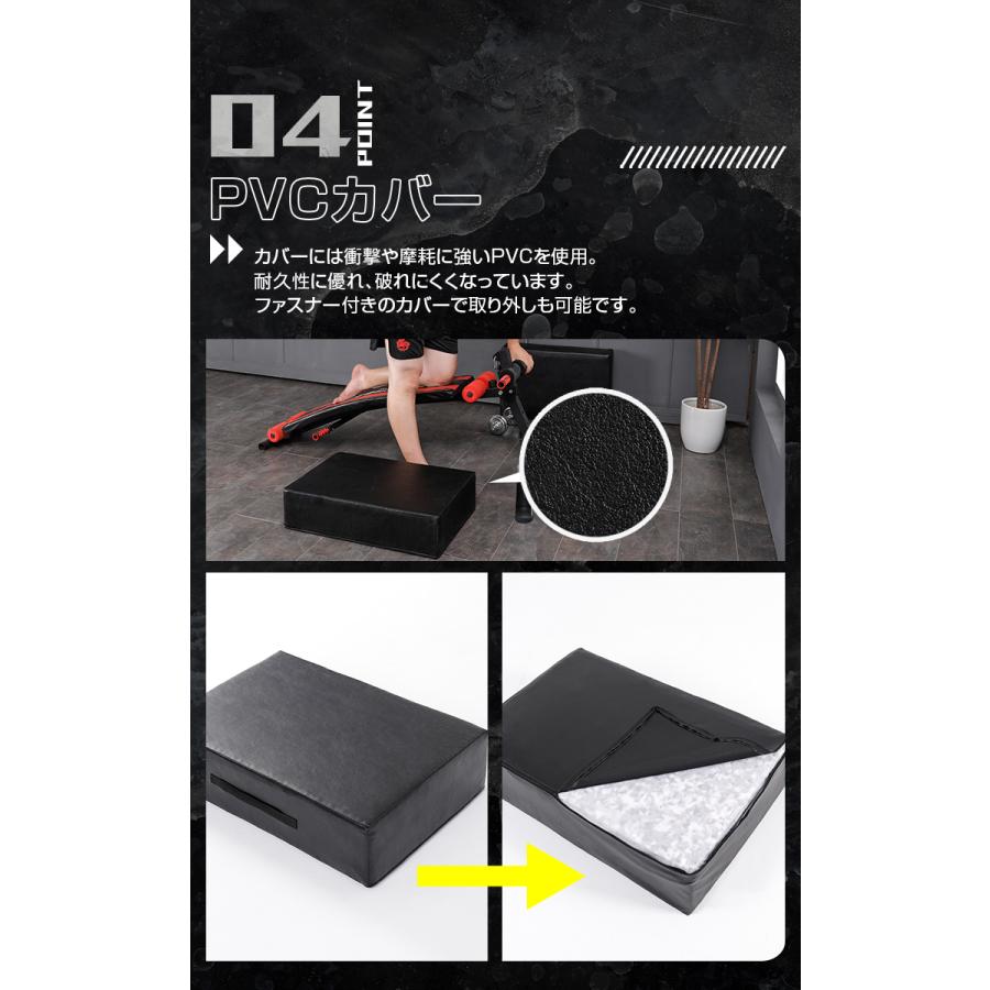 ダンベルマット ブラック 80×60cm 厚さ15cm 2個セットトレーニングマット 衝撃吸収 防音  筋トレ 安全 クッション コンパクトの画像