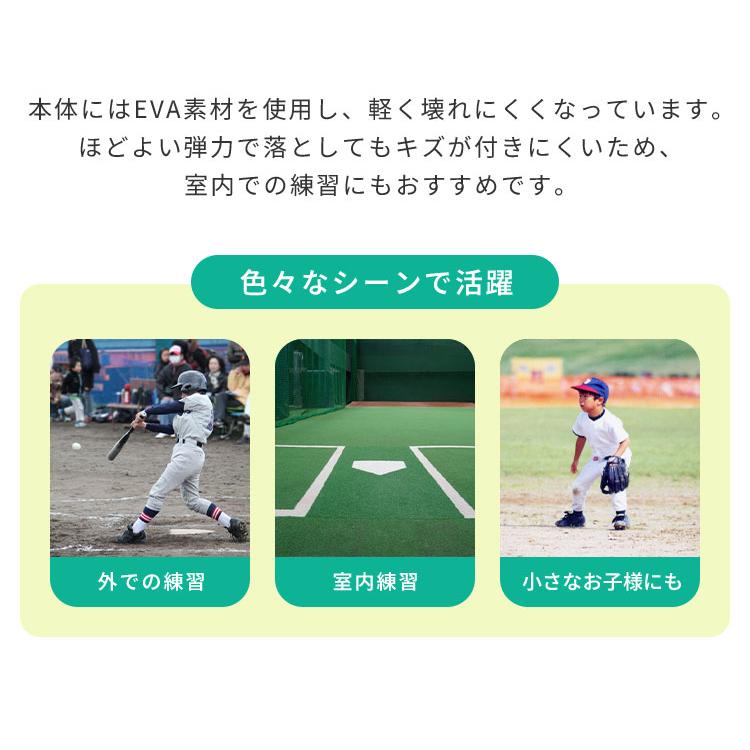 リコメン堂 穴あきボール 野球 練習用 50個セット 72mm メッシュバック