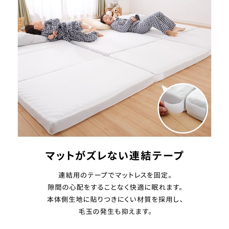 リコメン堂 折りたたみマットレス コンパクト ホワイト 厚さ10cm 幅