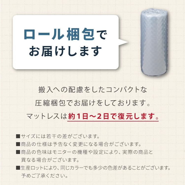 リコメン堂 マットレス 折りたたみ 高反発 キング 3つ折 厚さ10cm 炭