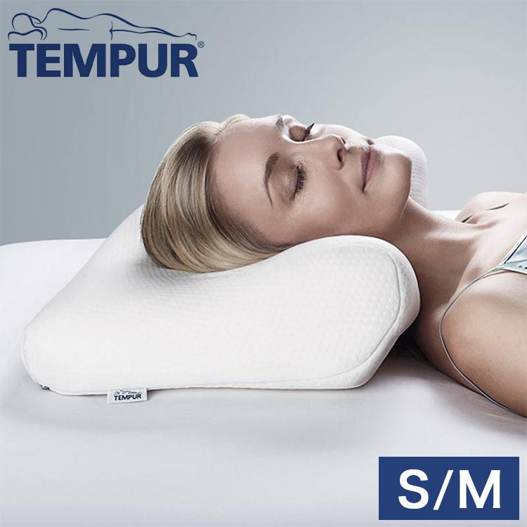TEMPUR テンピュール 枕 ミレニアムネックピロー Sサイズ Mサイズ エルゴノミック かため 低反発 肩 体圧分散 首 最大82%OFFクーポン 横向き寝 横寢 凹型 サポート 売れ筋介護用品も 仰向き寝
