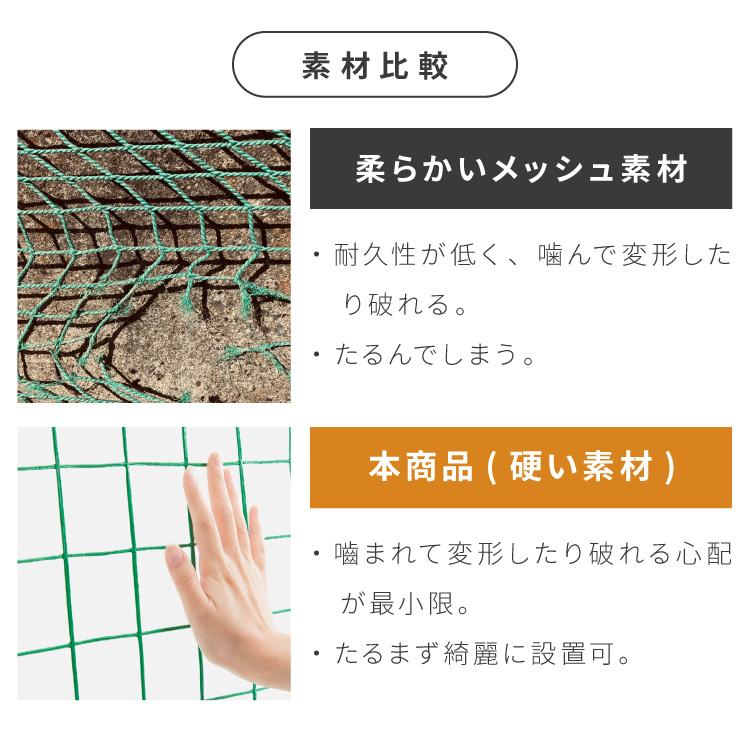 リコメン堂 ネット 網 フェンス 金網 金網ネット アニマルフェンス 防