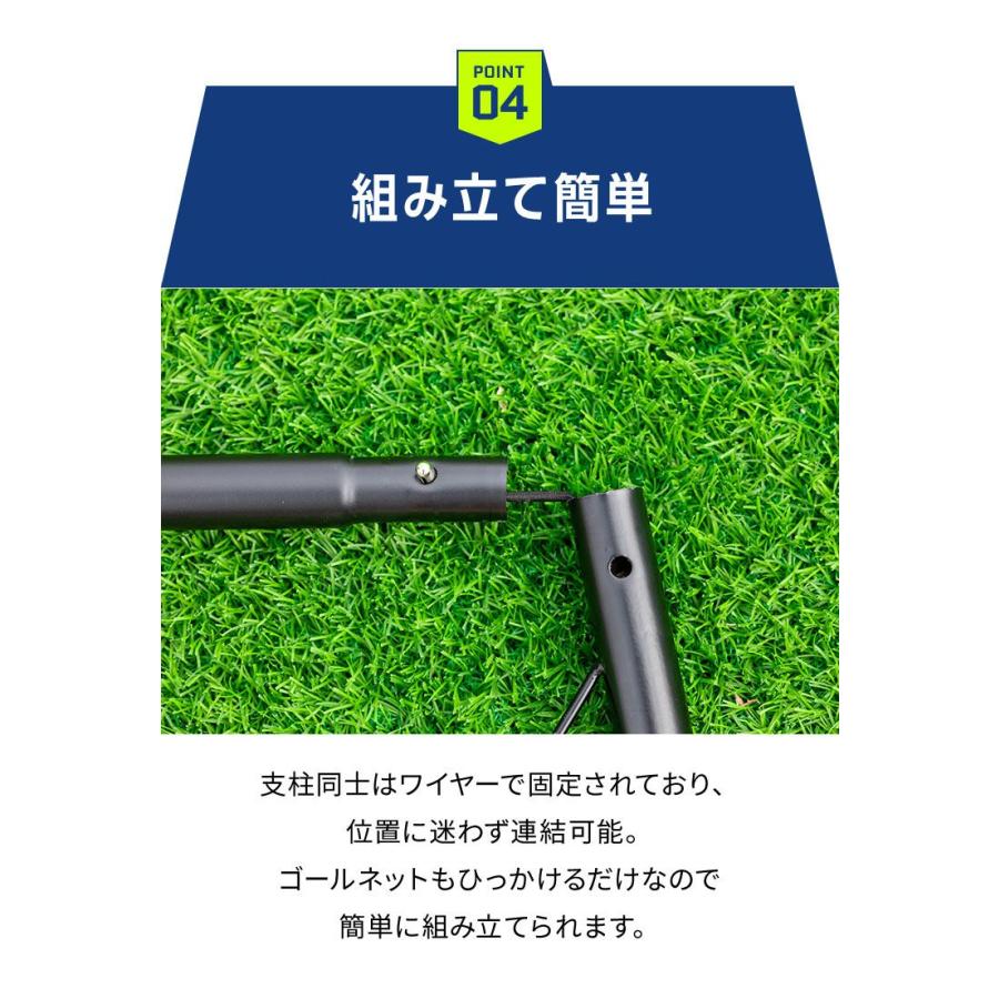 リコメン堂 フットサルゴール 折りたたみ 組み立て 3×2m 簡単組み立て