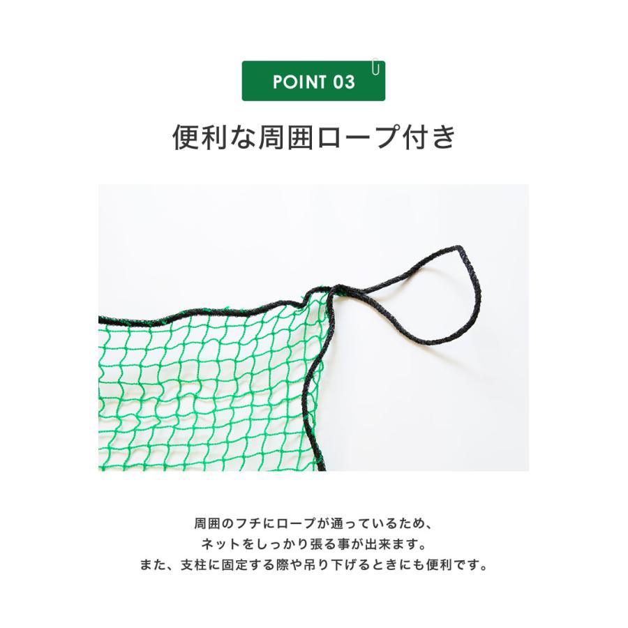 バックネット 野球 5×5m 網目2.5cm グリーン 防球ネット ネット バックネット 野球 5×5m 網目2.5cm グリーン 防球ネット ネット