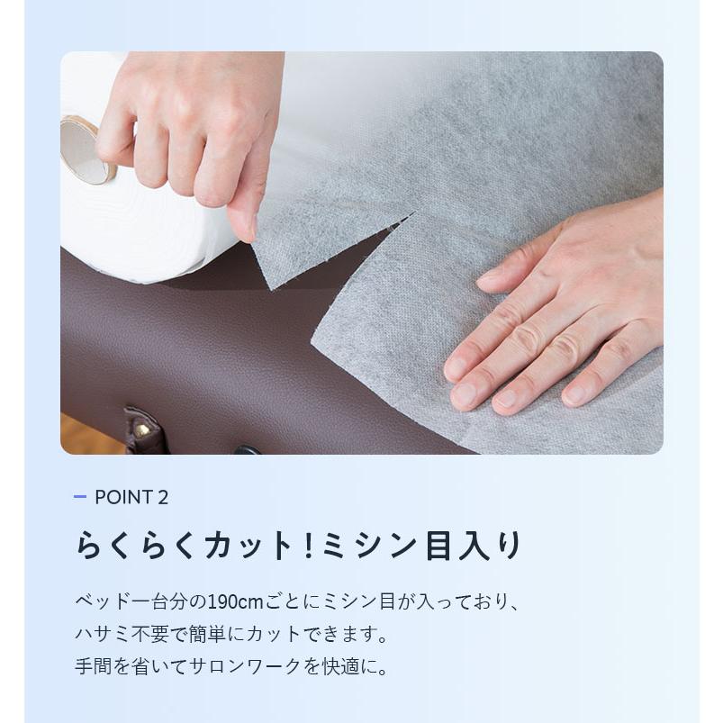 ペーパーシーツ3本&おまけペーパーシーツホルダー　幅80cm×長さ180m Amazon.co.jp: ペーパーシーツ ホルダー (キャスター付き