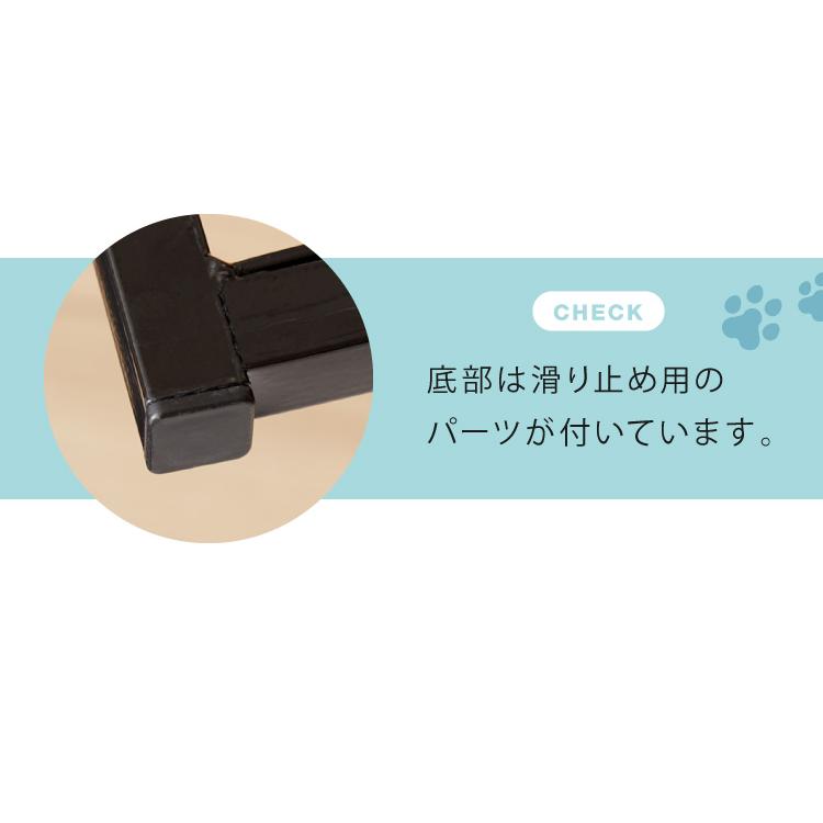 ペットケージ 折りたたみ 八角形 高さ60cm ブラック ペットサークル パネル ドア付き ペット 犬 ケージ 小型犬 中型犬 組み立て 形変更可｜recommendo｜12