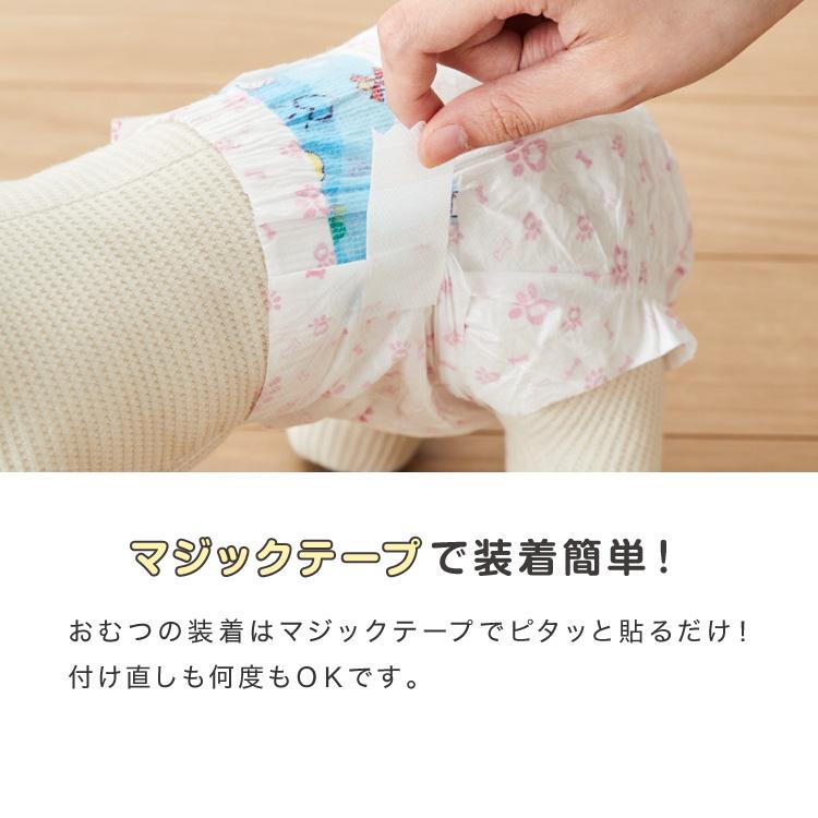 リコメン堂 犬 おむつ ペット 女の子 抗菌 消臭 XXS XS S M L XL 6