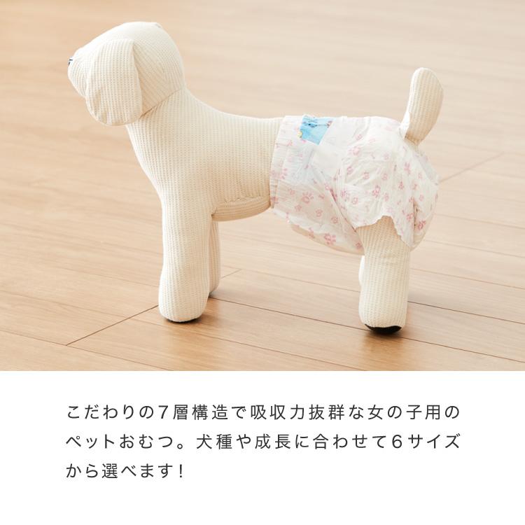 リコメン堂 犬 おむつ ペット 女の子 抗菌 消臭 XXS XS S M L XL 6