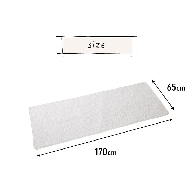 ソファパッド 3人掛け キルト 170×65cm 綿100% コットン 中綿入り 洗える ウォッシャブル 北欧 おしゃれ キルティング ソファカバー ソファシート | リコメン堂 | 04