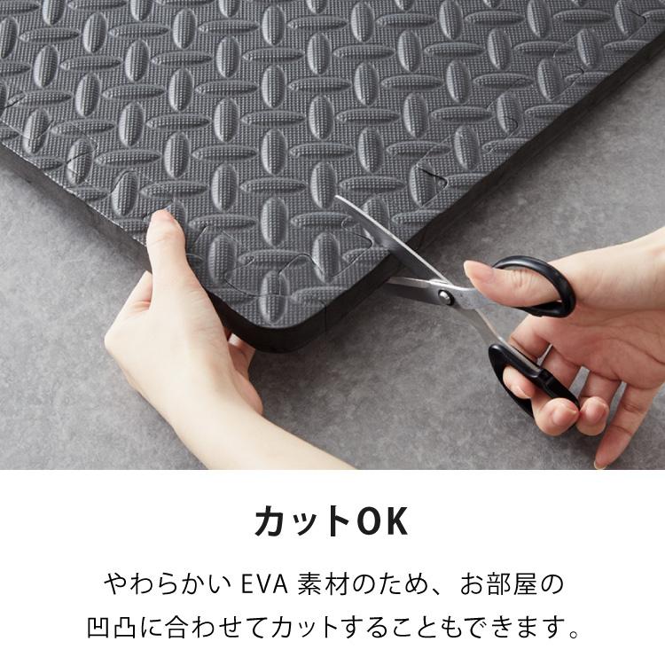 リコメン堂 トレーニングマット 滑り止め 抗菌 防臭 60cm ジョイント式